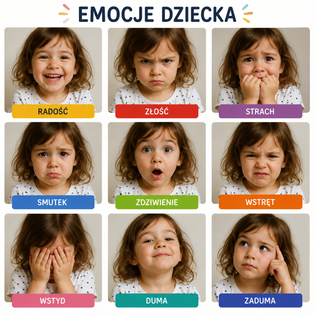 emocje dziecka